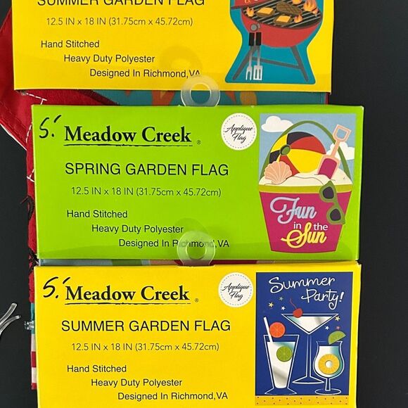 Seasonal Garden Flag Set - Picture 5 of 5